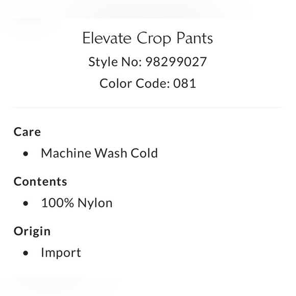 NEW Free People L Elevate Crop Pants NWT Peach Orange Spring Hiking - Picture 7 of 16